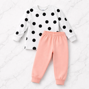 Girls T-Shirt And Pajama Set Pack of 2