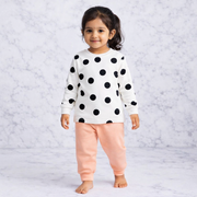 Girls T-Shirt And Pajama Set Pack of 2