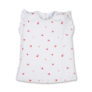 GIRLS TOPS FRILL SLEEVES PACK OF 3