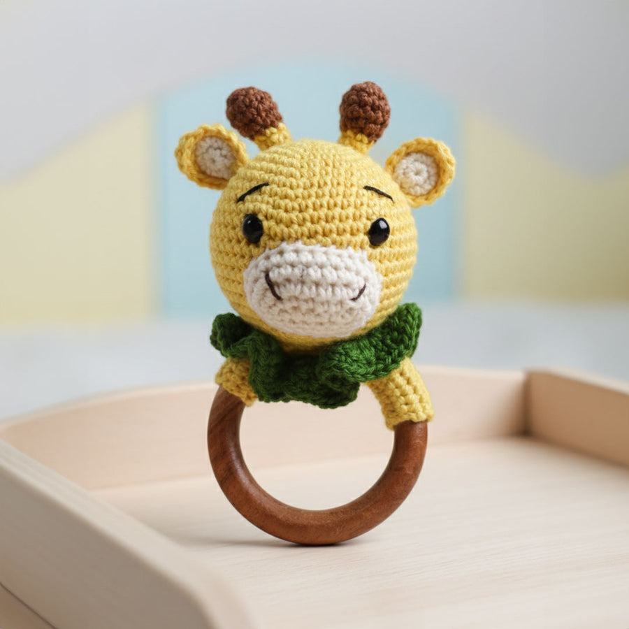 Sunny Giraffe Rattle