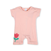 GIRLS COTTON ROMPERS 2 PCS