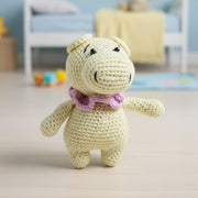 Cheerful Yellow Hippo