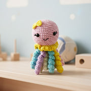Twirlie Pink Jellyfish Rattle