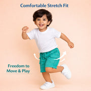 Boys Cotton Shorts with Cargo Pockets - (Pack of 3)