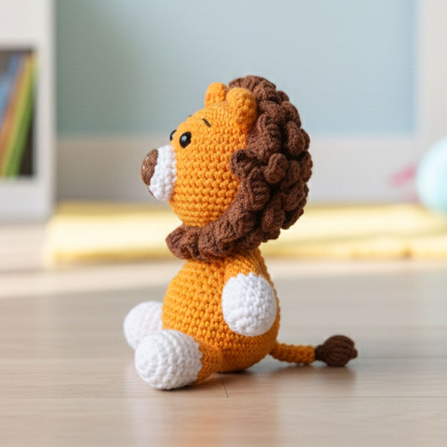 Snuggle King Lion Toy