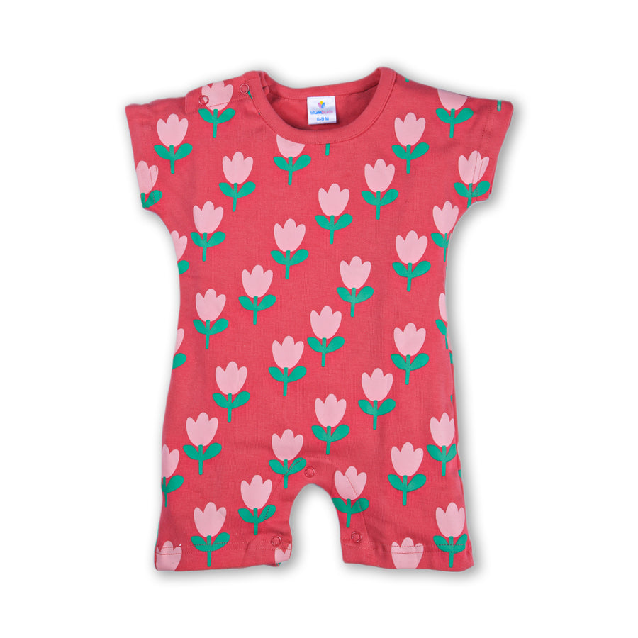 GIRLS COTTON ROMPERS 2 PCS