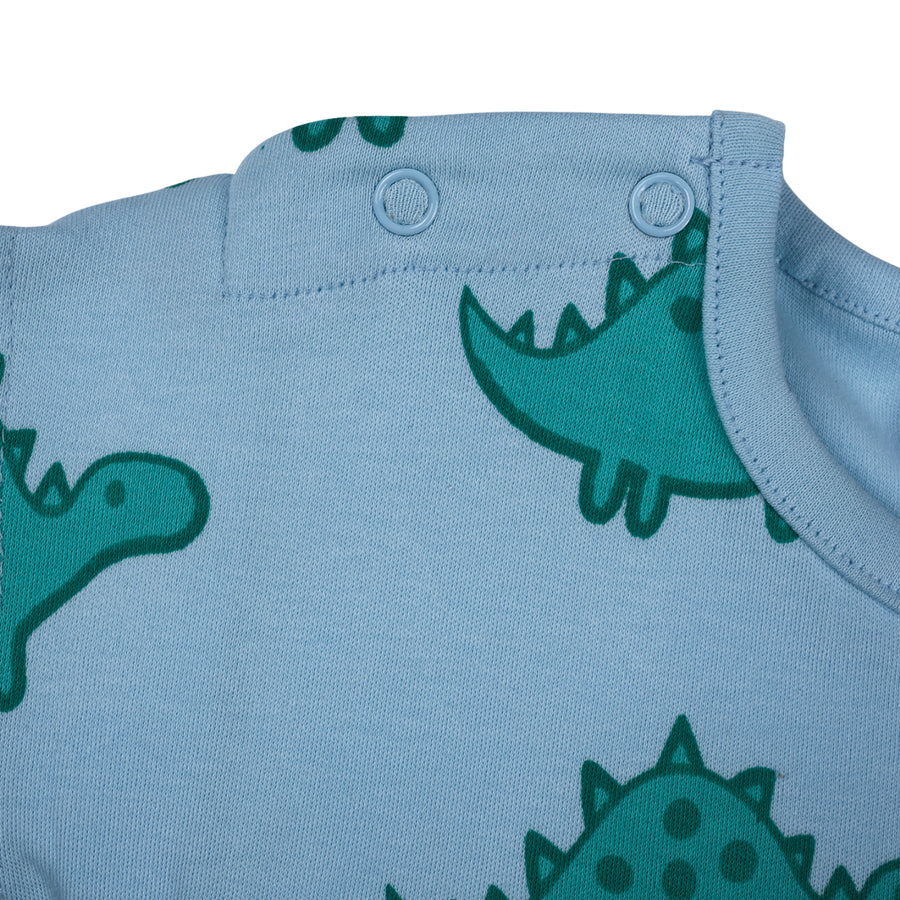 INFANT PACK OF 2 COTTON ROMPERS