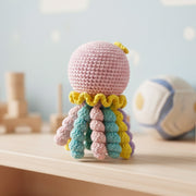Twirlie Pink Jellyfish Rattle