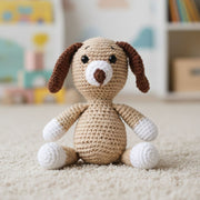 Cozy Brown Puppy Toy