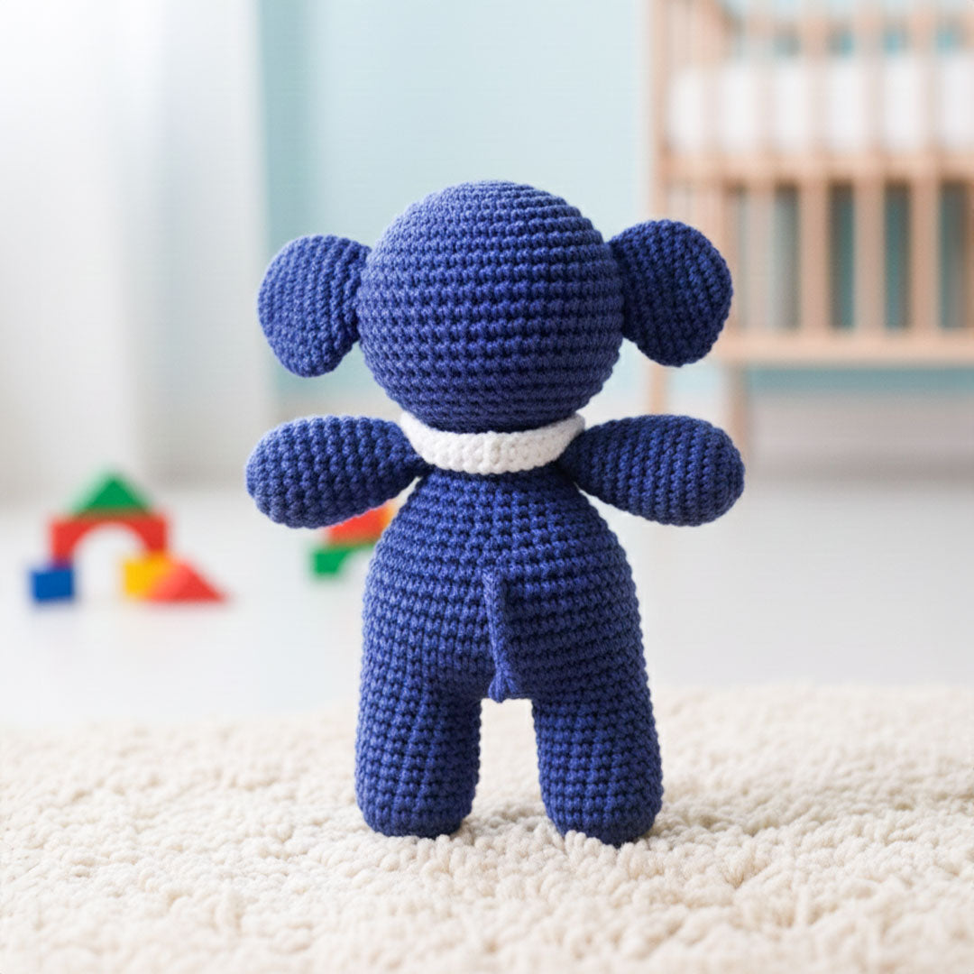 Deep Blue Elephant Buddy