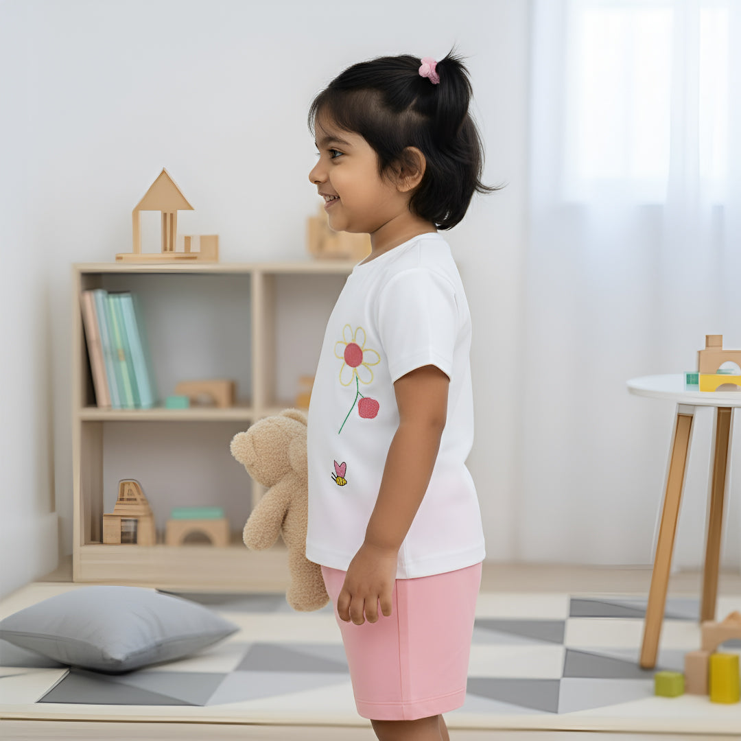 GIRLS EMBROIDERY TOP