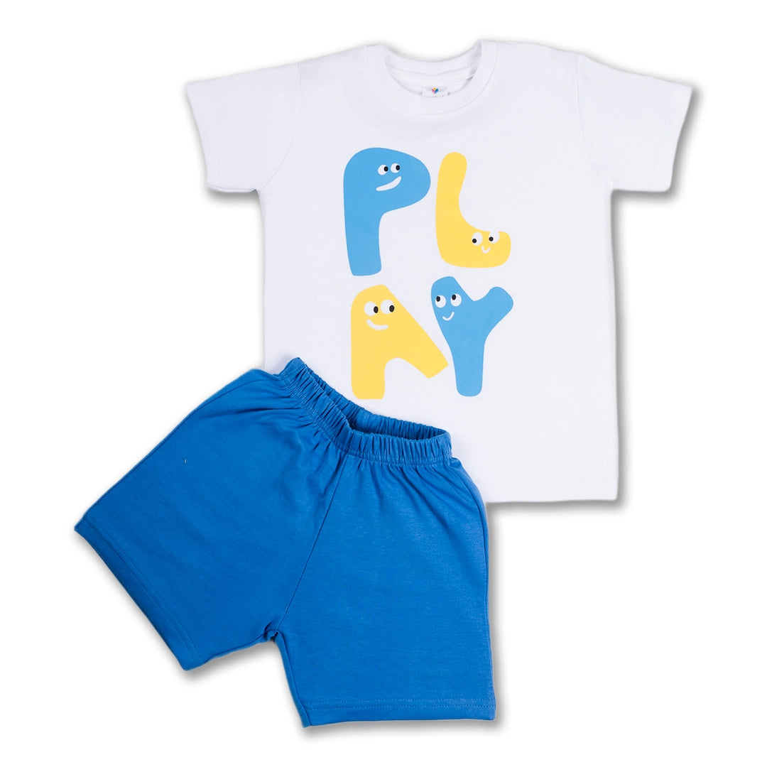 T SHIRT & SHORTS PO3 KIDS