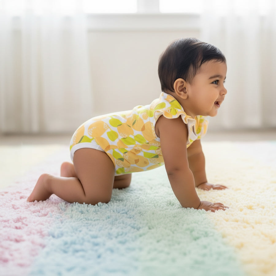 GIRLS COTTON ONESIES