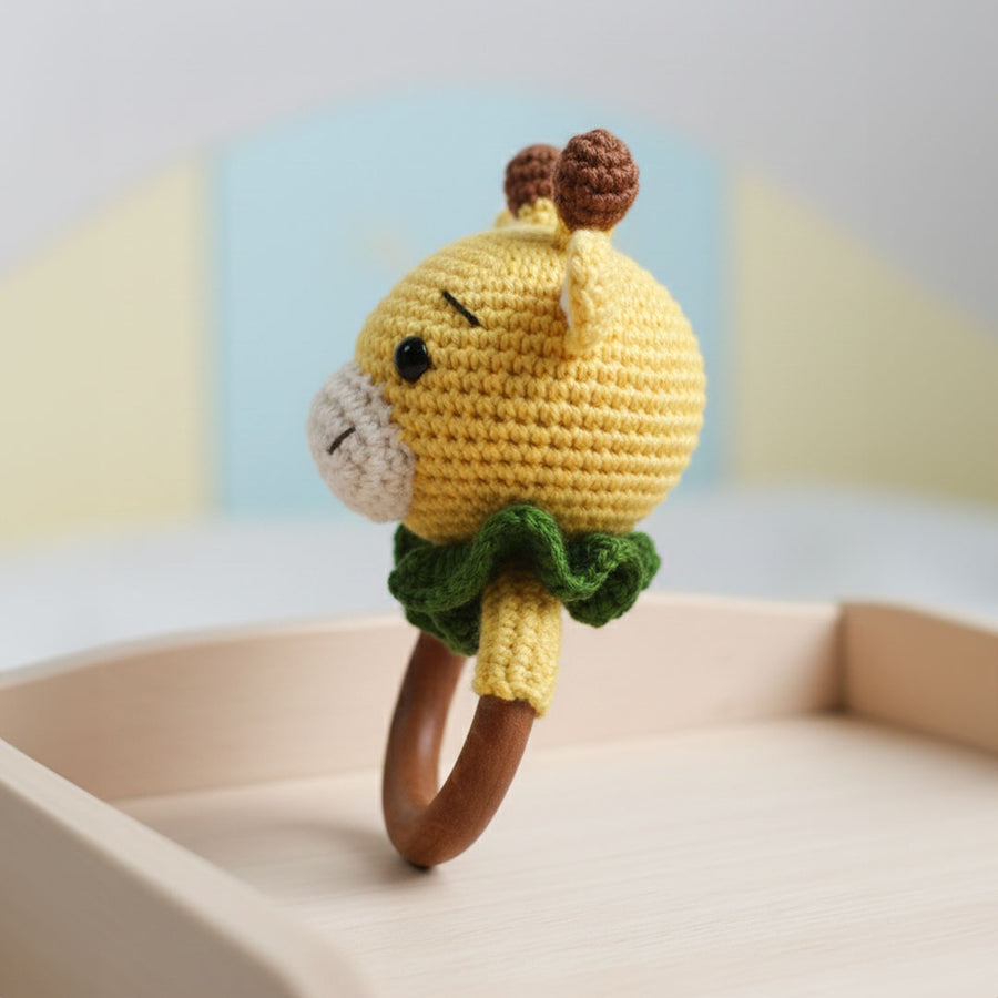 Sunny Giraffe Rattle