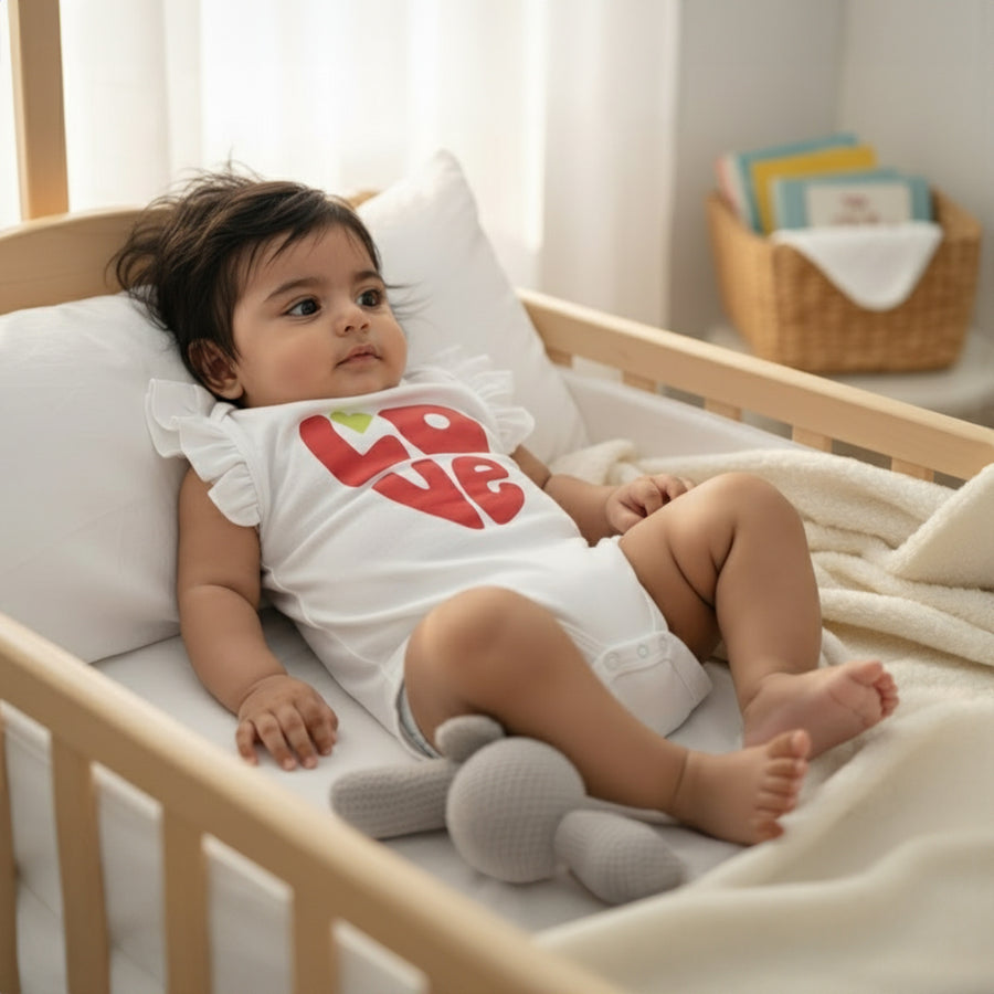 GIRLS COTTON ONESIES