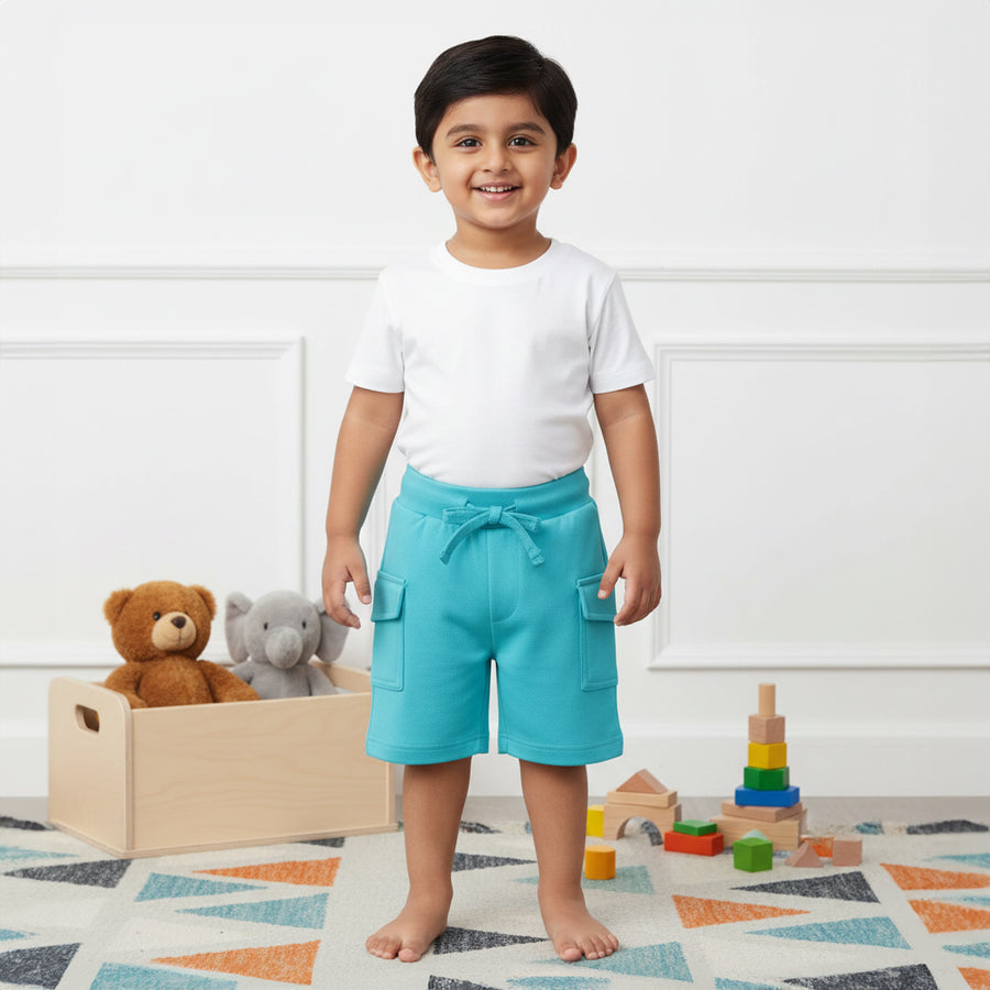 BASIC SHORTS WITH CARGO POCKETS PO3 KIDS
