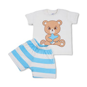 T SHIRT & SHORTS SET (PO2)