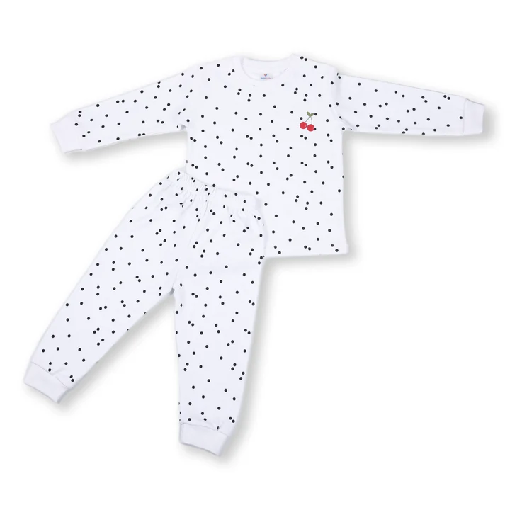 GIRLS PRINTED T-SHIRT PYJAMA SET PACK OF 2