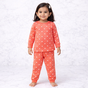 Girls T-Shirt And Pajama Set Pack of 2