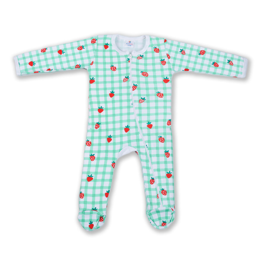 INFANT GIRLS COTTON SLEEPSUIT PACK OF 3