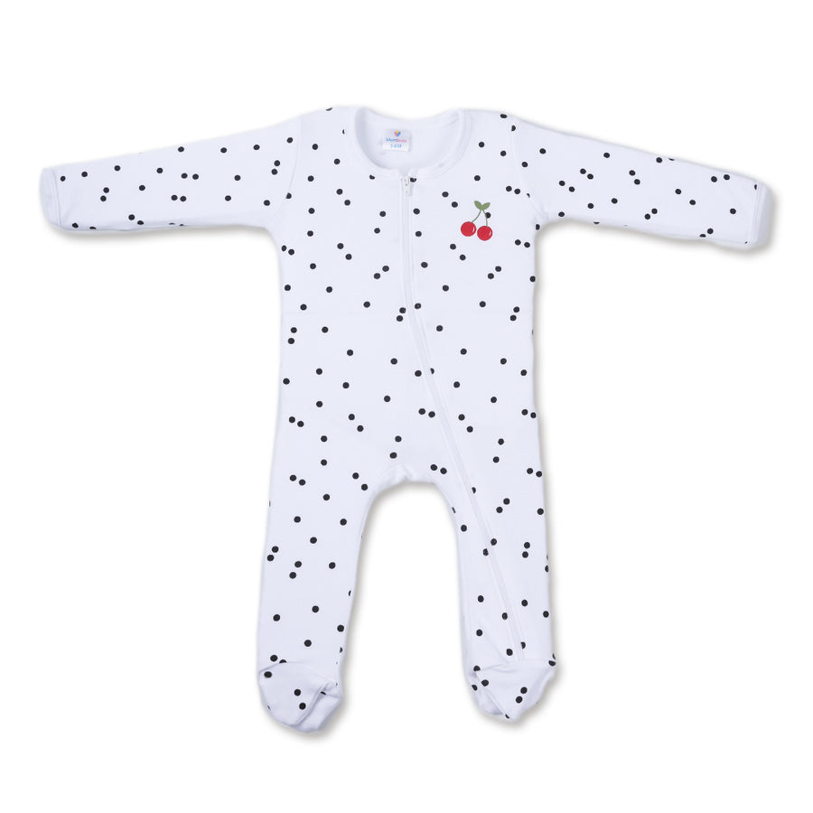 INFANT GIRLS COTTON SLEEPSUIT PACK OF 3