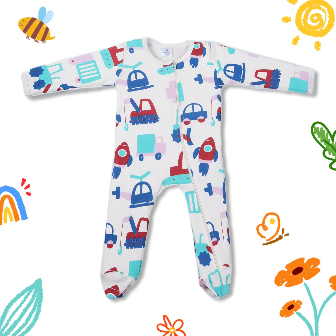 SLEEPSUITS/ZIPPER SINGLE INFANT