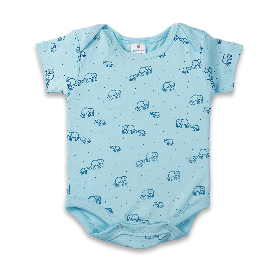 HALF SLEEVES ONESIES NEW BORN (PO2)