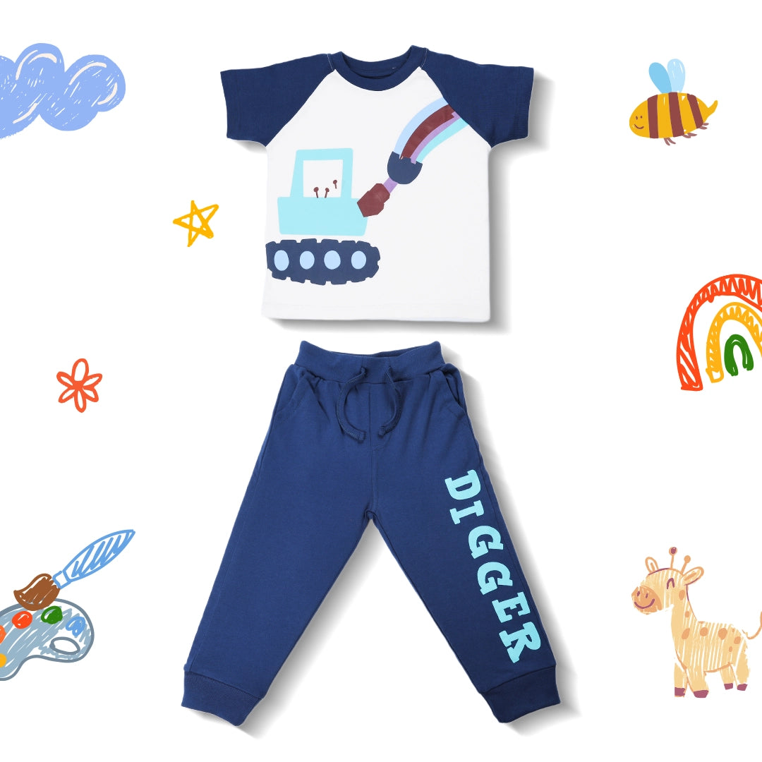 T-SHIRT WITH JOGGER (Single)