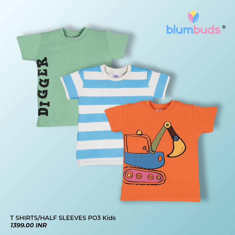 T SHIRTS/HALF SLEEVES PO3 Kids