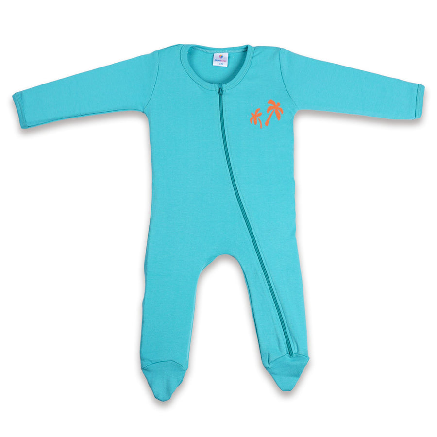 SLEEPSUITS WITH ZIPPER NEW BORN (PO2)