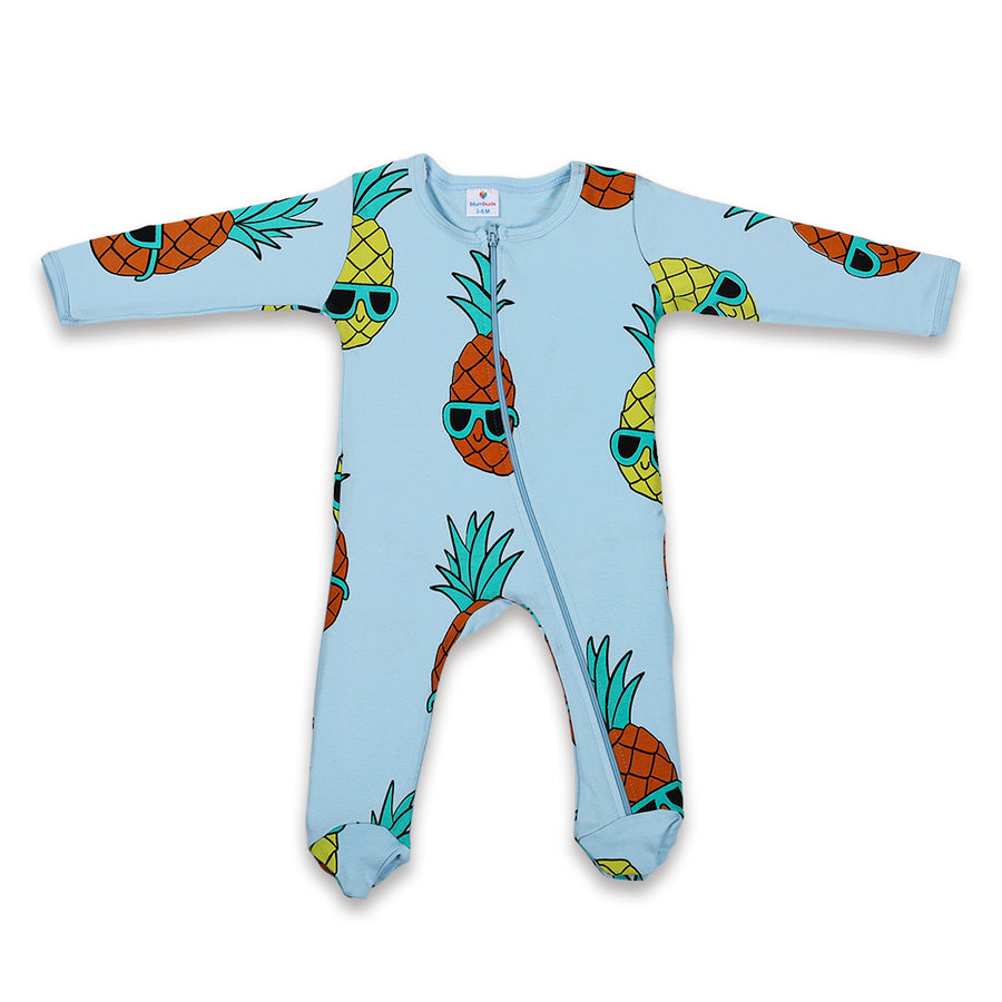 SLEEPSUITS WITH ZIPPER NEW BORN (PO2)