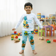 KIDS PINEAAPLE THEME T-SHIRT & JOGGER