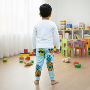 KIDS PINEAAPLE THEME T-SHIRT & JOGGER