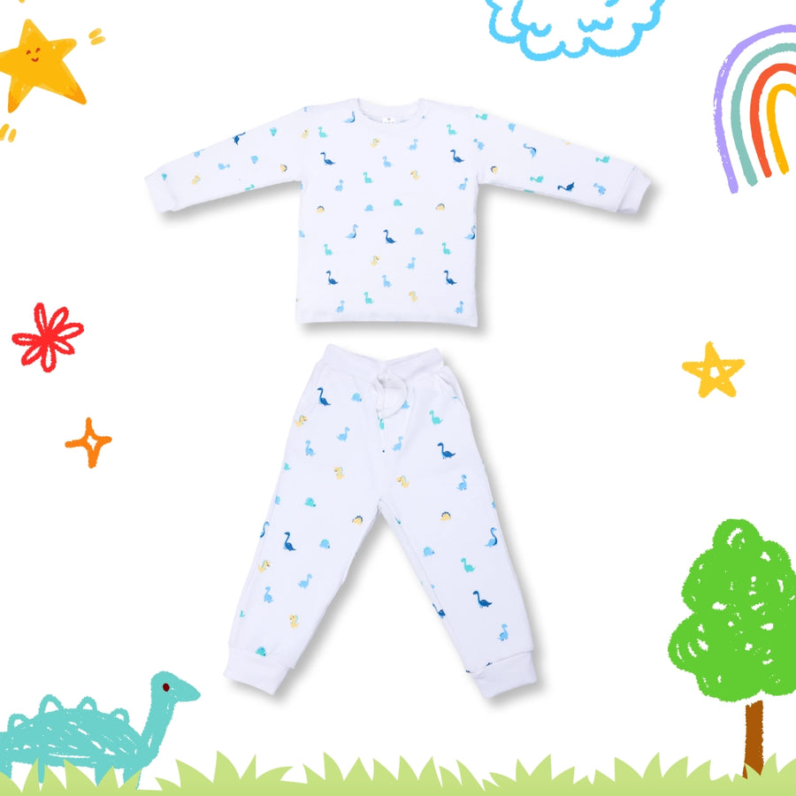 T SHIRT WITH JOGGER CO-ORD SET (Single)