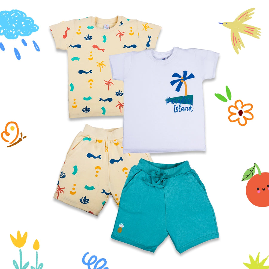 T SHIRT & SHORTS PO2 KIDS