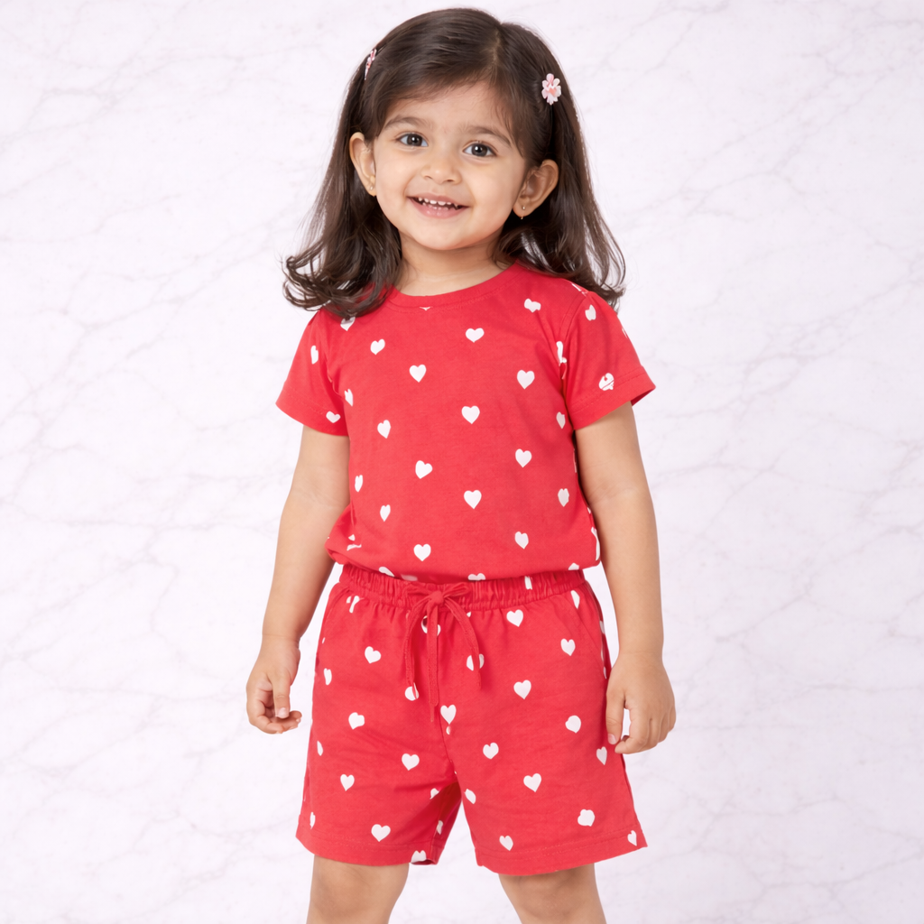 GIRLS SHORTS SET