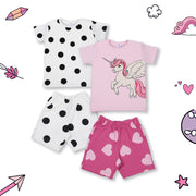 GIRLS SHORTS SET PACK OF 2