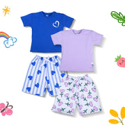 TOP & SHORTS/HALF SLEEVES PO2