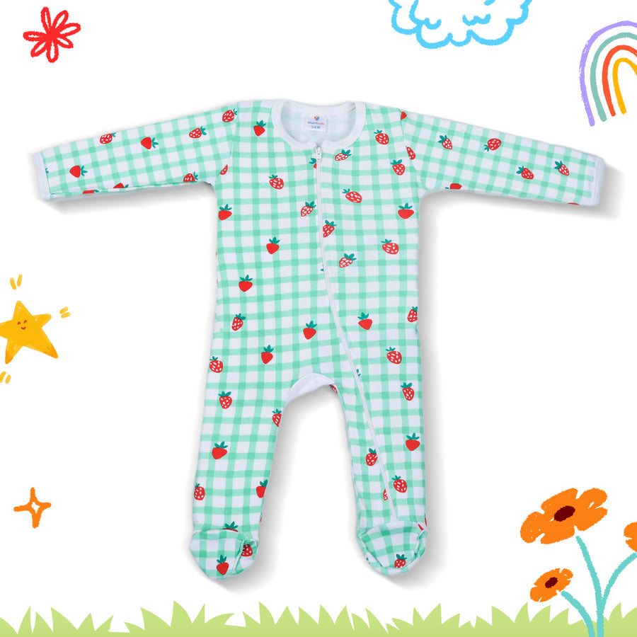 SLEEPSUITS WITH ZIPPER NEW BORN
