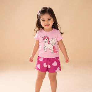 Girls Shorts Set
