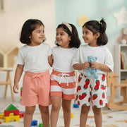 GIRLS SHORT PACK OF 3