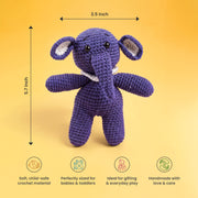 Deep Blue Elephant Buddy