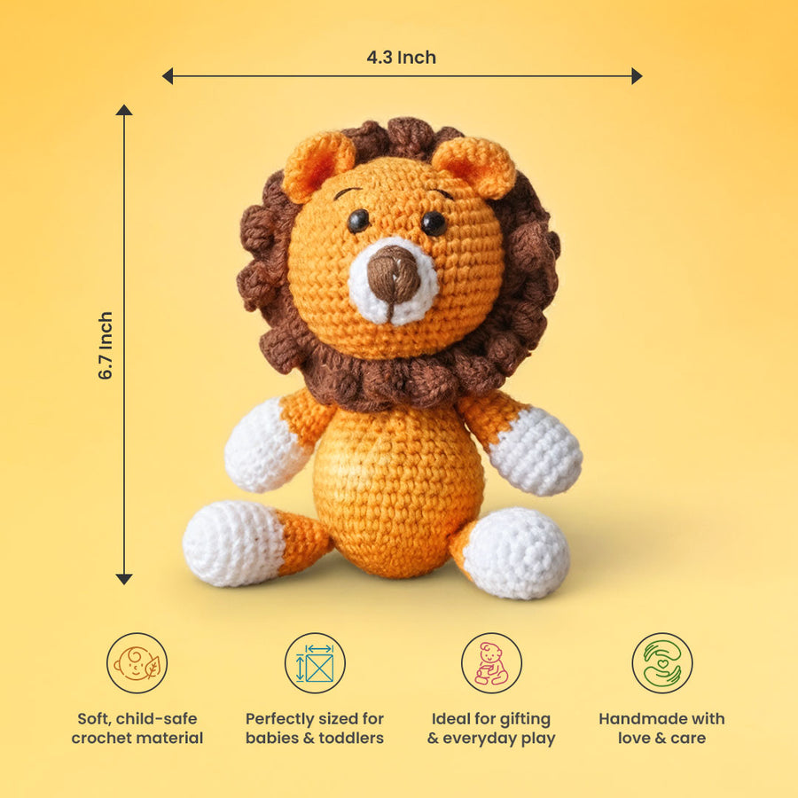 Snuggle King Lion Toy